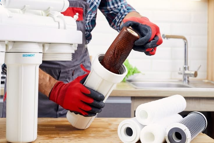زمان تعویض فیلترهای دستگاه تصفیه آب؛ چرا نباید تعویض فیلترها را  به تعویق انداخت؟
